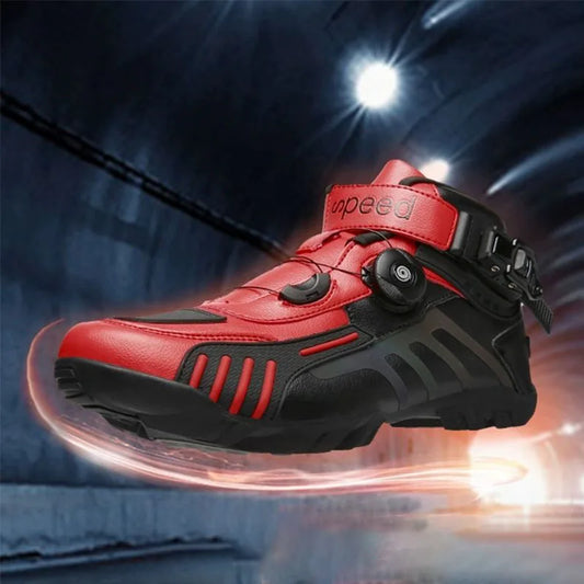 Motorcycle Boots Men Motocross Safety Protection Shoes Accessories Off-Road Racing Waterproof Anti Slip Short Boot motorcycles
