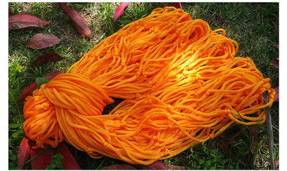 Outdoor Camping Hammock Portable Net Swing /Tree Straps, Single or Double Mesh Nylon Hammock for Outside, Hiking, and Travel