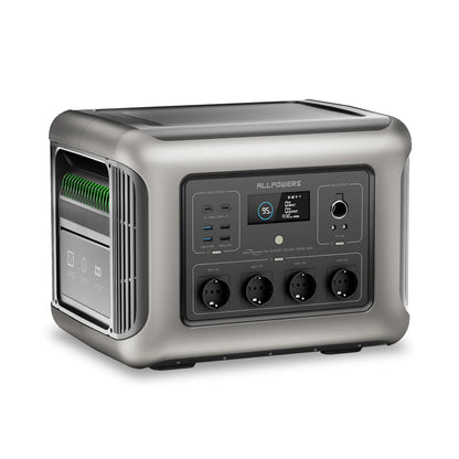 ALLPOWERS R2500 Portable Power Station 1920Wh LiFePO4 Battery 2500W Emergency Household Outdoor Power Supply for RV Travel