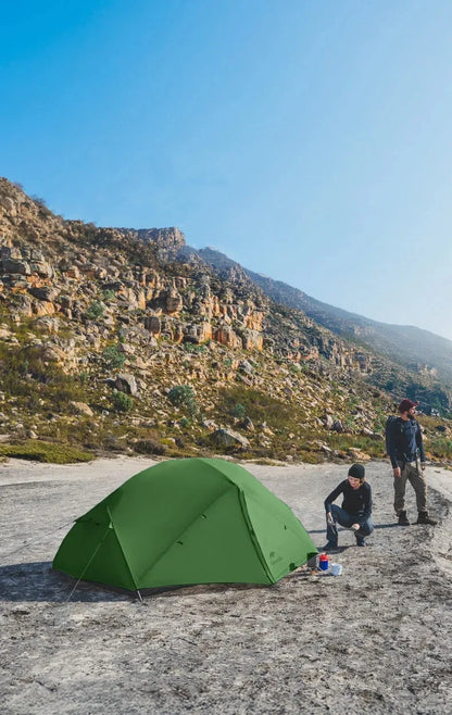Naturehike Mongar 2 Person Backpacking Tent 210T Ultralight Travel Tent Waterproof Hiking Survival Outdoor Camping Tent