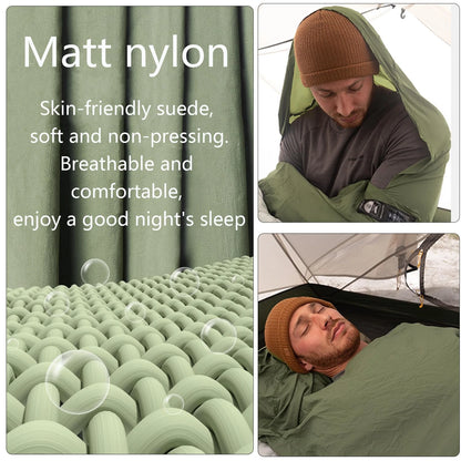 Ultralight Sleeping Bag Liner Nylon Warm Sleeping Bags Inner Liner Single Travel Hotel Camping Sheet Travel Hiking Camping
