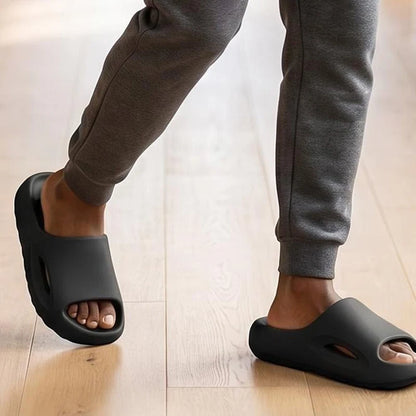 Summer Fashion Slippers For Men Sport Outdoor Open Toe Beach Slides Bathroom Non-slip Indoor Home Sandals For Women Couple Shoes