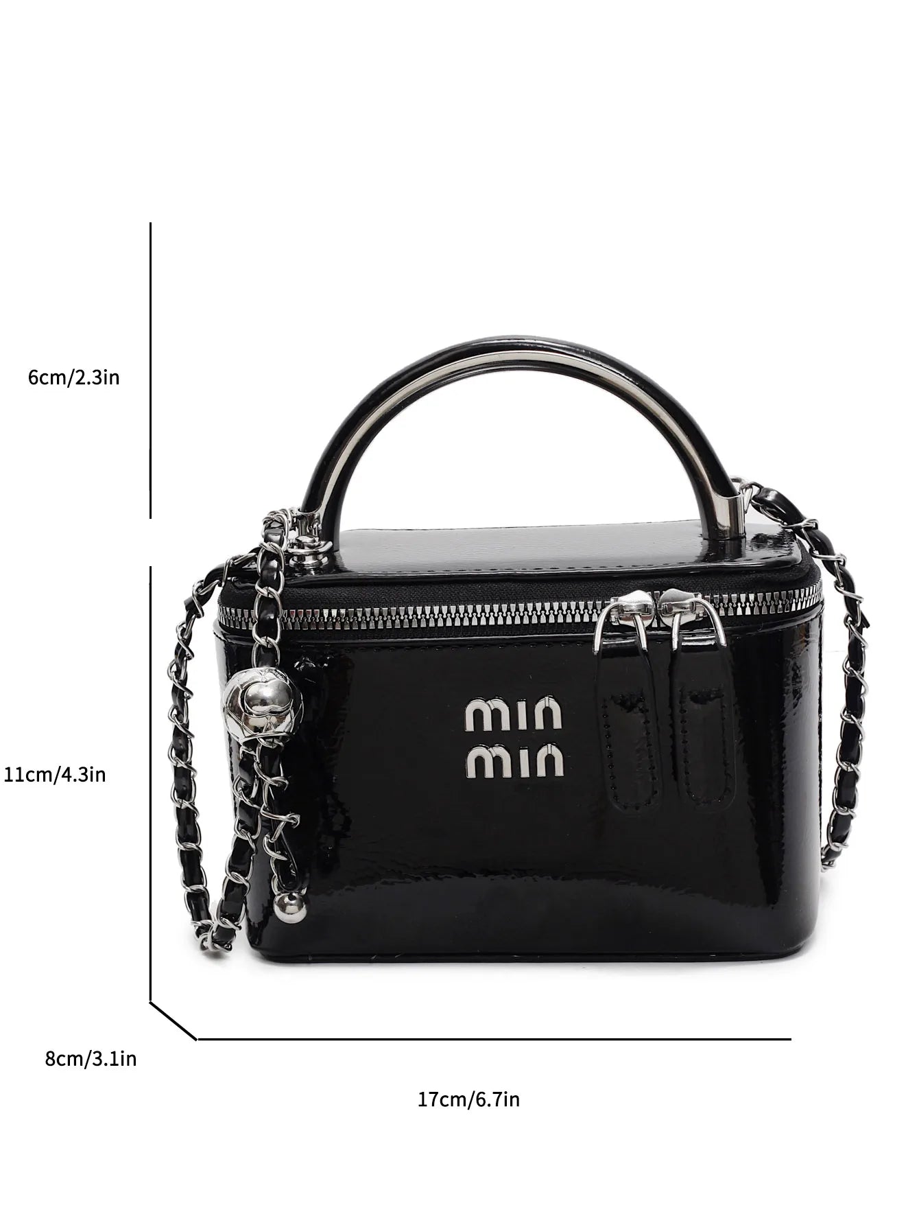 Women Square Handbags 2025 Spring Fashion Chains Crossbody Bags Soft PU Shoulder Bag Ladies Elegant Chic Mini Mobile Phone Bags