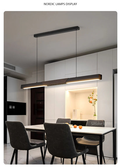 Pendant lights restaurant lights Nordic modern   bar dining room chandeliers LED kitchen lamps  Suitable for dining tables