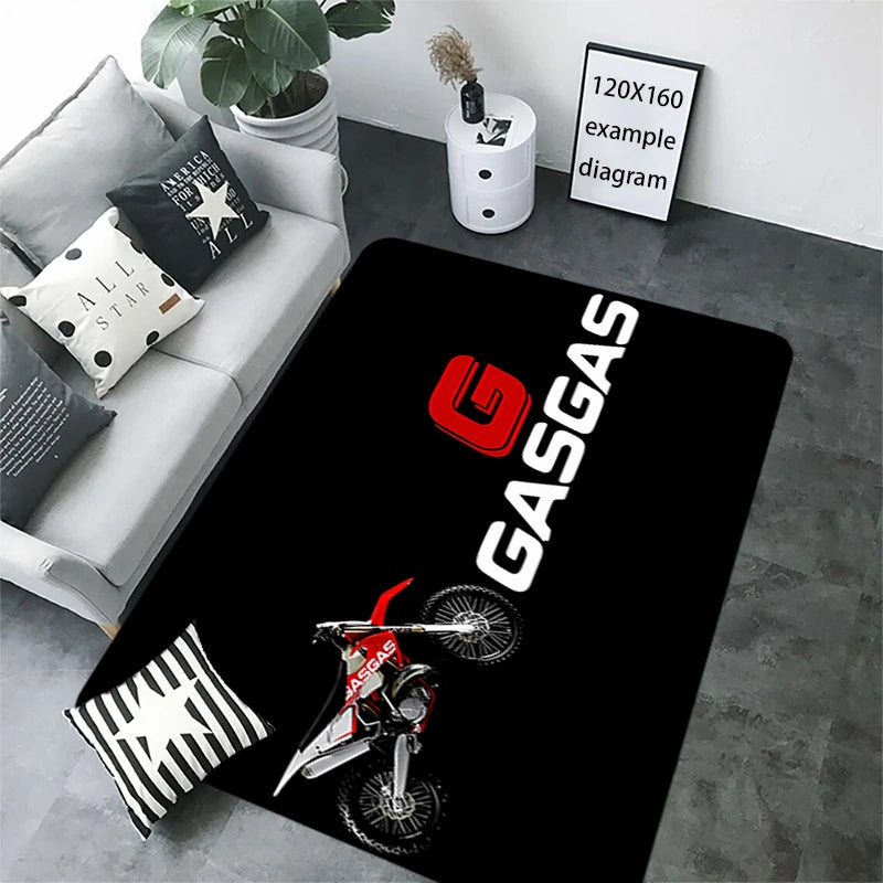 Door Mats Interior Foot Rug GAS Motorcycle Racing Welcome Floor Mat for Entryway Hallway Carpet Kitchen Rugs Fluffy Home Decor