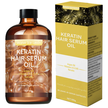 Hair Care Essential Oil, Repairs Hair Roots, Fills Cuticles and Pores, Deeply Nourishes and Locks in Moisture, Moisturizes Dry Hair