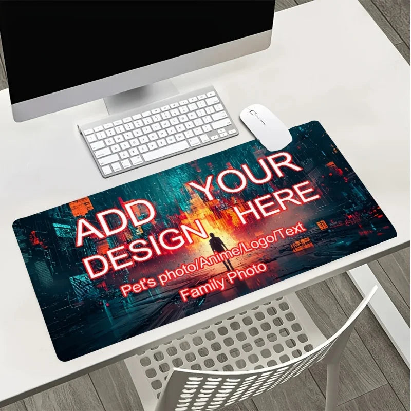 Custom Design Mouse Pad Personalized Upload Image Desk Mat Large Gaming Mousepad Customized Gift for Friends Family
