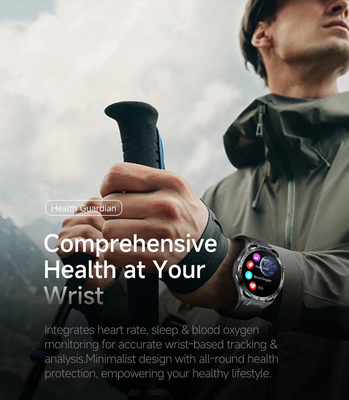 2026 New ECG+PPG Body Fat Analysis Health Smart Watch Uric Acid BP Blood Oxygen Bluetooth call Sports Smart Watch For Men Women