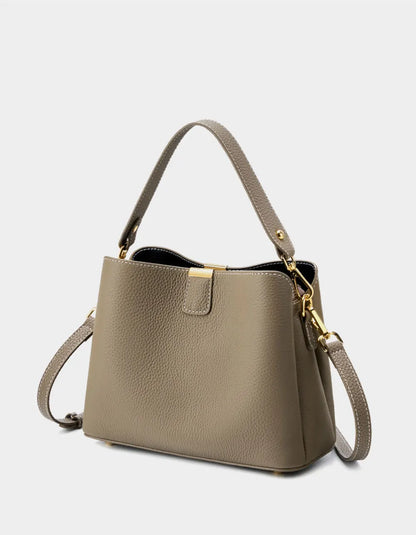 Genuine Leather Women's Bag Luxury Designer Shoulder Bag Large Capacity Cowhide Handbags High Quality Women Crossbody Bags