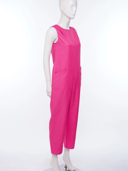 Women's Elderly Anti-Strip Adaptive Jumpsuit Back Legs Zip Long Sleeve Long Pants Nursing Rompers for Special Needs Disabilities