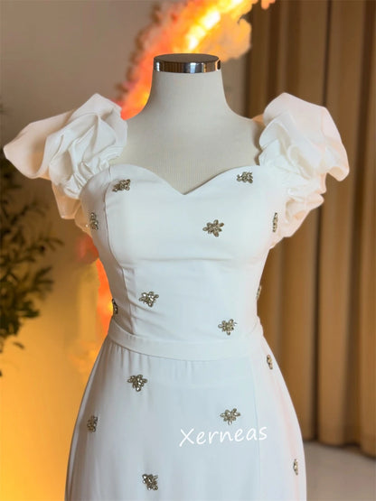 Customized Jersey Rhinestone Sweetheart A-line Long Dresses Bespoke Occasion Party Gown Modern Style Elegant Glitter Formal
