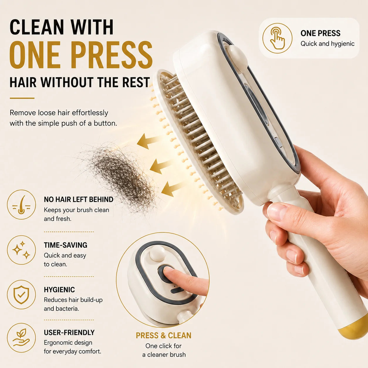 Electric Spray & Massage Hair Brush, Electric Steaming Massage Hair Care Brush, for Reduce Frizz, Nourishes Hairs, Anti-Static