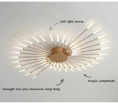 Modern LED Ceiling Lamp Living Room Dining Bedroom Ceiling Chandelier Lights Nordic Design Home Decor Indoor Lighting