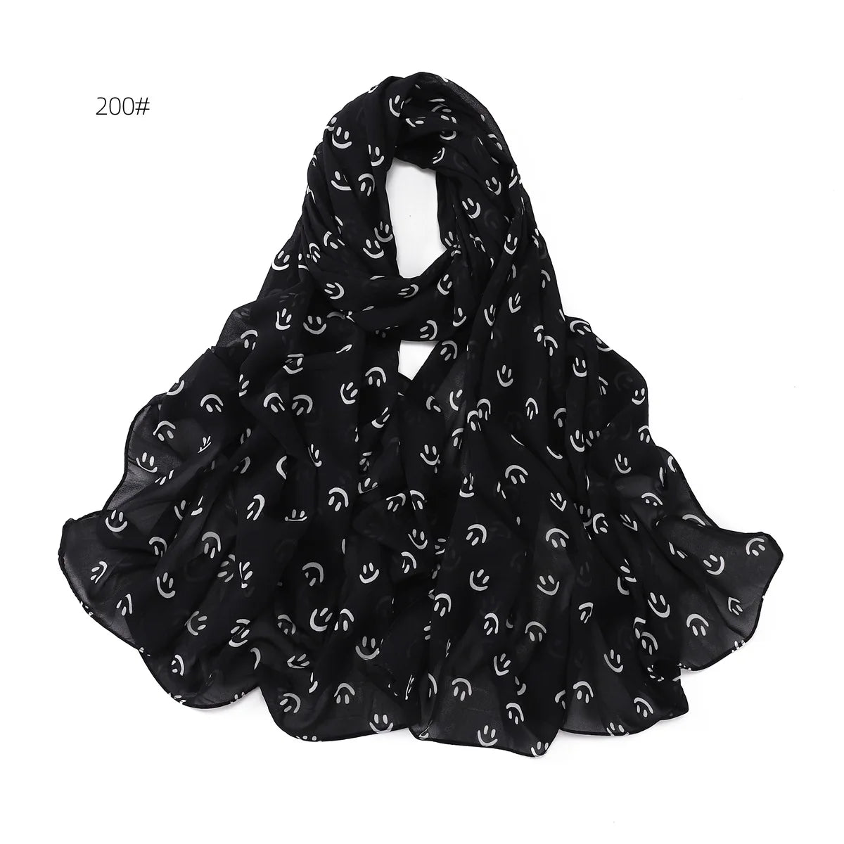 66 Colors Pearl Chiffon Printed Hijab Scarf New Fresh Small Floral Polka Dot Sunscreen Silk Scarf Shawl Turbans for Women Hijabs