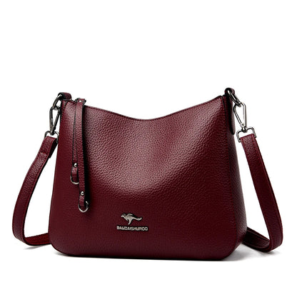 Luxury Leather Large Capacity Handbags Women Bags Designer Tote Bag Shoulder Crossbody Sac Ladies Shopping Messenger Bags