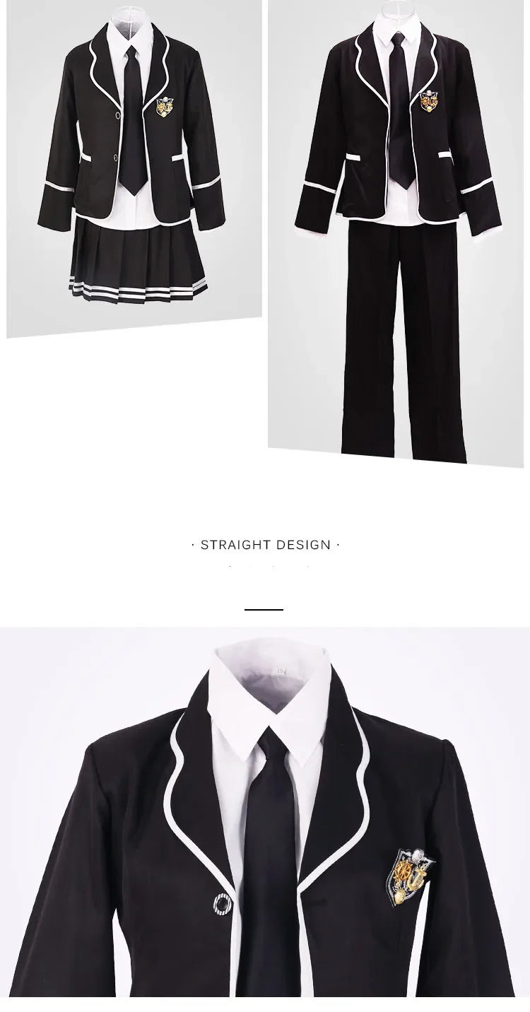 Junior High School Boys Long Sleeve Chorus School Uniform Set Student JK Style Japan South Korea Inspired Uniform for Students