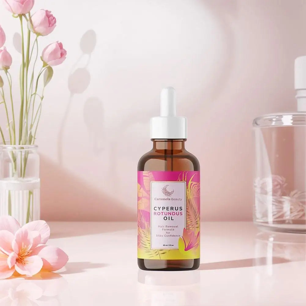Caramela Beauty Oil for Hair Removal Soft Smooth Skin Care Deep Hydration Anti Hair Growth Inhibition After Shave Oil