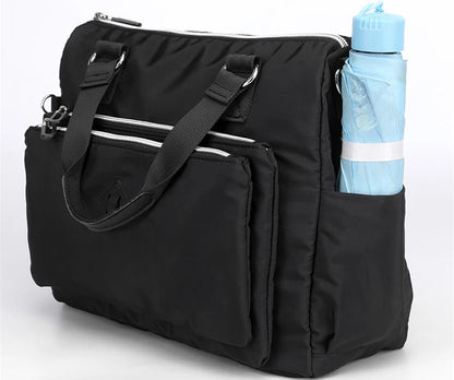 High-grade fabrics,Women's Shoulder bag Female Top-Handle bag Handbag Waterproof Nylon CrossBody Bag Ladies Messenger Bag