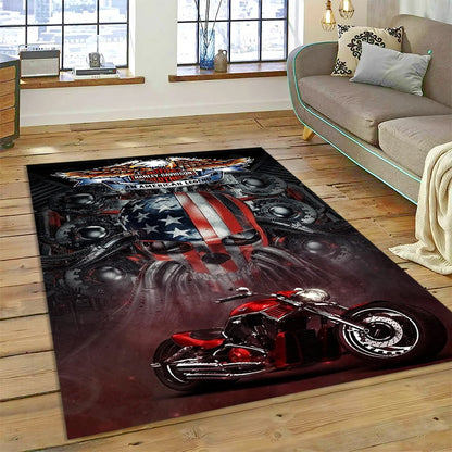 27 Style Harley-y Motorcycle Logo Rug Carpet for Living Room Bedroom Home Decor,floor Mat Non-slip for Sofa Doormat Gift kids