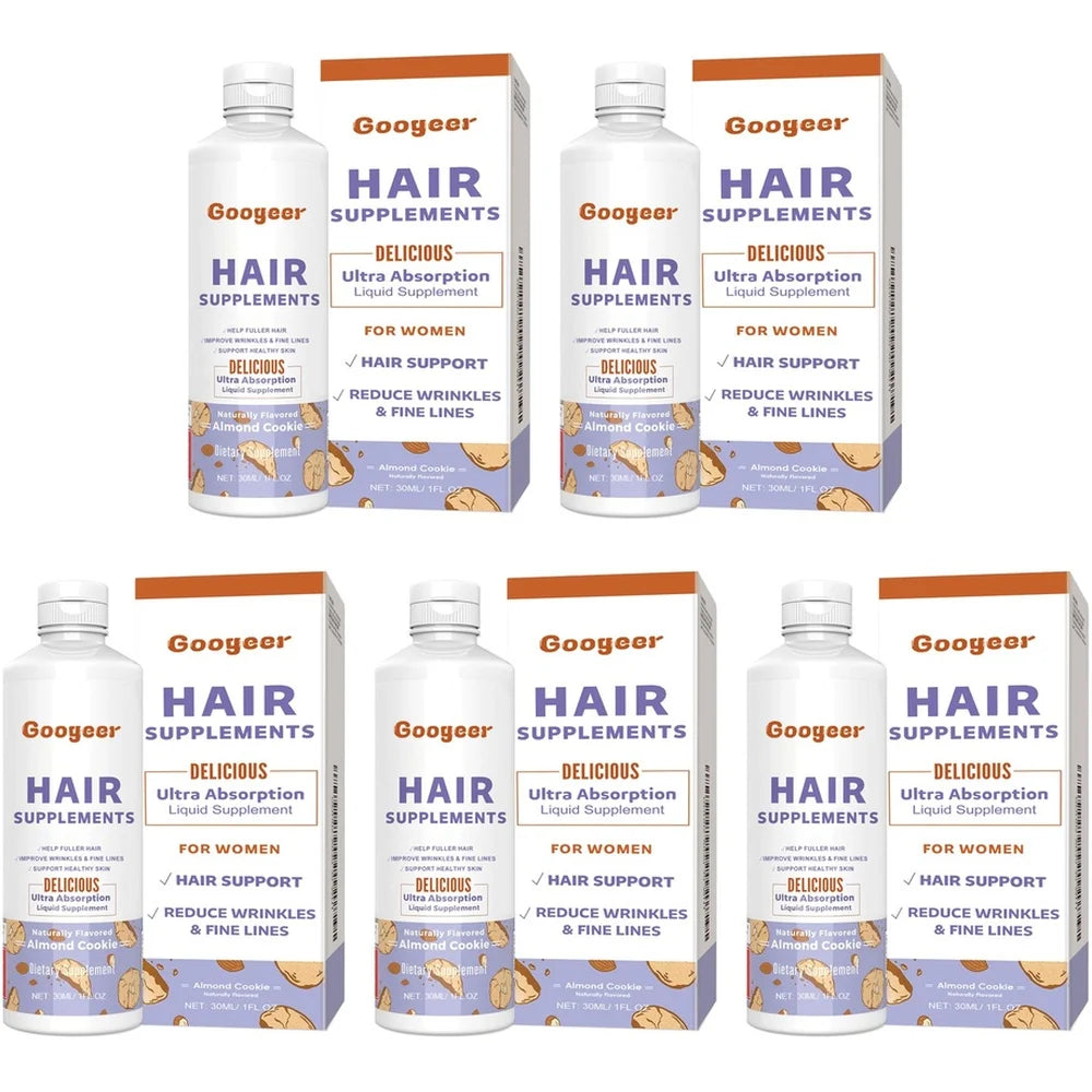 Hair Supplements Drops with Rosemary Oil Extract Ultra Absorption for Hair Support and Reduce Wrinkles & Fine Lines 30 ML