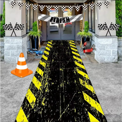 Funny Motorcycle Mat and Carpet Anti Slip Easy Clean Durable Carpet Perfect for Home Kitchen Corridor or Vacation Rugs Carpet