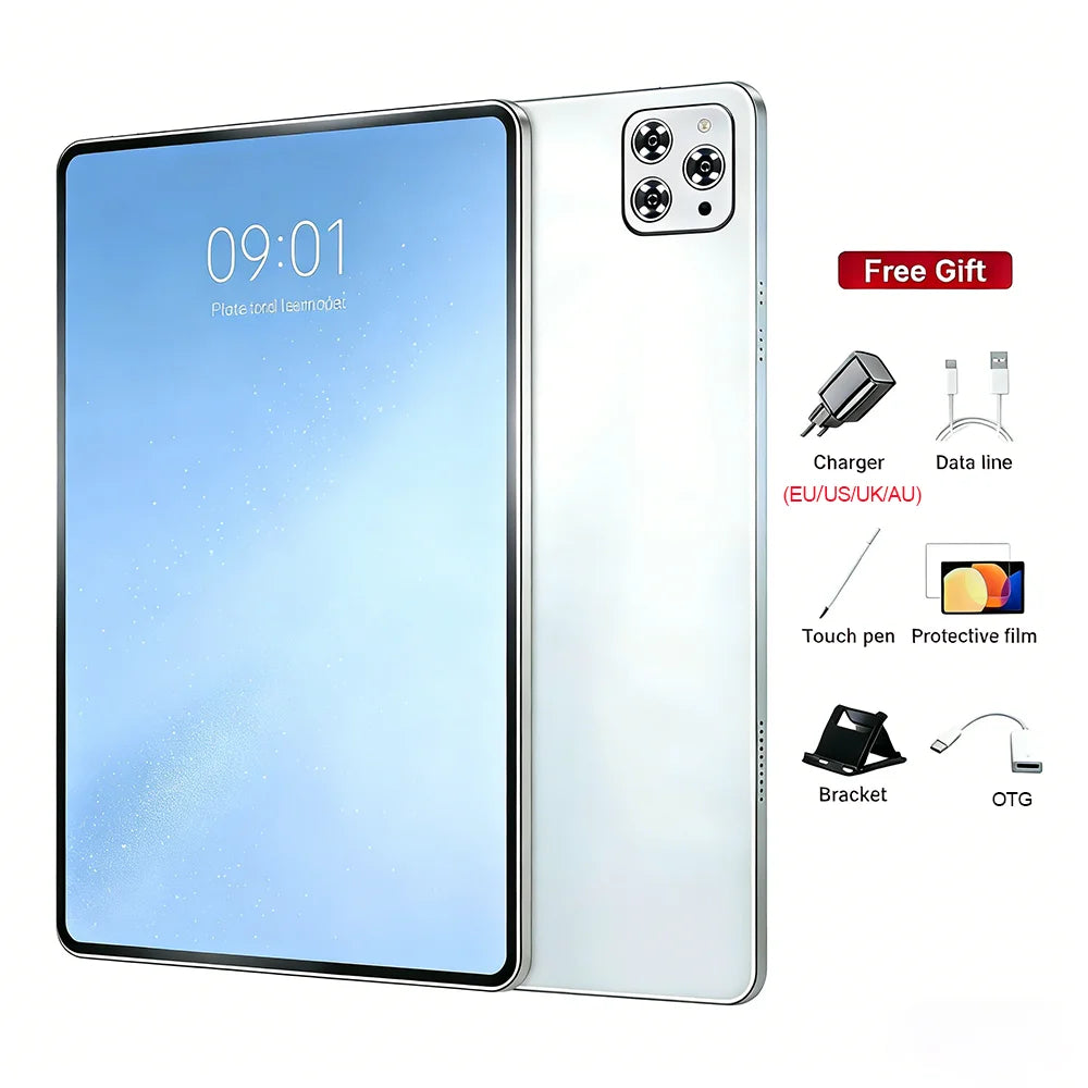 2026 Original 12inch IPad Air Pro 5G Tablet PC 20000mAh Snapdragon 8Gen3 Android 15 24GB 2T 5G Dual SIM GPS WIFI Network Tablet