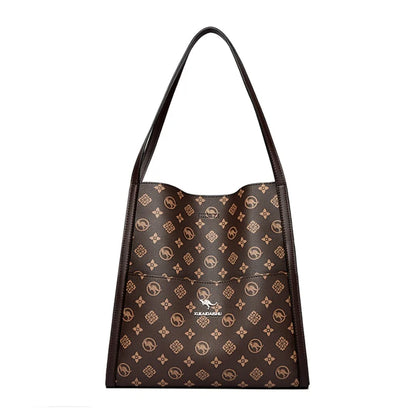 Genuine Brand High Quality Leather Casual Tote Luxury Handbags Women Bags Designer Shoulder Top-handle Bags for Women Sac A Main