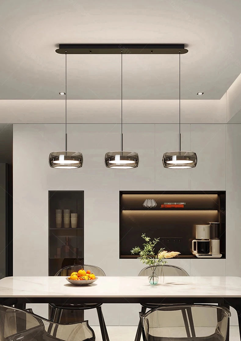 Modern home decor led lights pendant light lamps forstaircase Chandeliers for living room hanging light indoor lighting