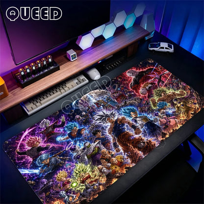 DBZ Dragon Ball Z Japan Anime Mouse Pad Gaming Keyboard Rug Laptop XXL Black Mousepad Desk Mat PC Gamer Carpet New Mousepad