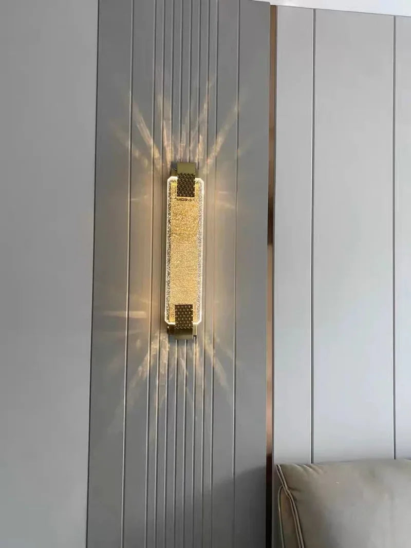Modern Luxury Crystal Wall Lamp Bedroom Bedside Corridor Stairway Hallway Restaurant Kitchen Background Wall Led Light Sconce