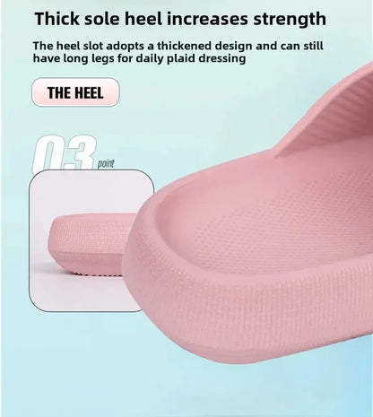 Cushion Sandals Women Men Cloud Soft Sole Slides Platform Slippers Eva Outdoor Sandals Non-slip Home Ciabatte Uomo Flip Flop