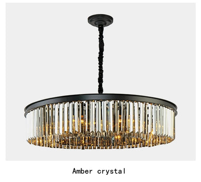 Nordic Designer Luxury Ceiling Chandeliers Modern LED Crystal Pendant Lights for Bedroom Living Room Light Fixtures