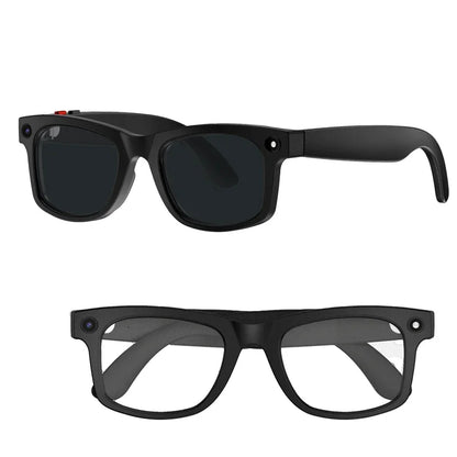 Smart Glasses AI Translation 8MP HD Camera 4K Shooting Image Bluetooth Call Recording Music Smart Sunglasses