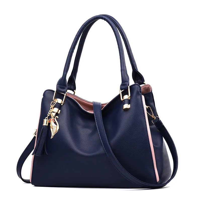 Luxury Handbags Women Bags Designer Fashion Soft PU Leather Tote Bags For Women 2024 Large Capacity Tote Bag Shopping Handbag