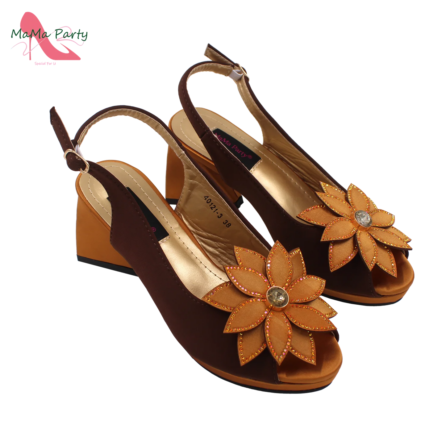 2024 New Design Special Fashion African Women Shoes Matching Bag Set High Quality with Platform Comfortable Heels for Part
