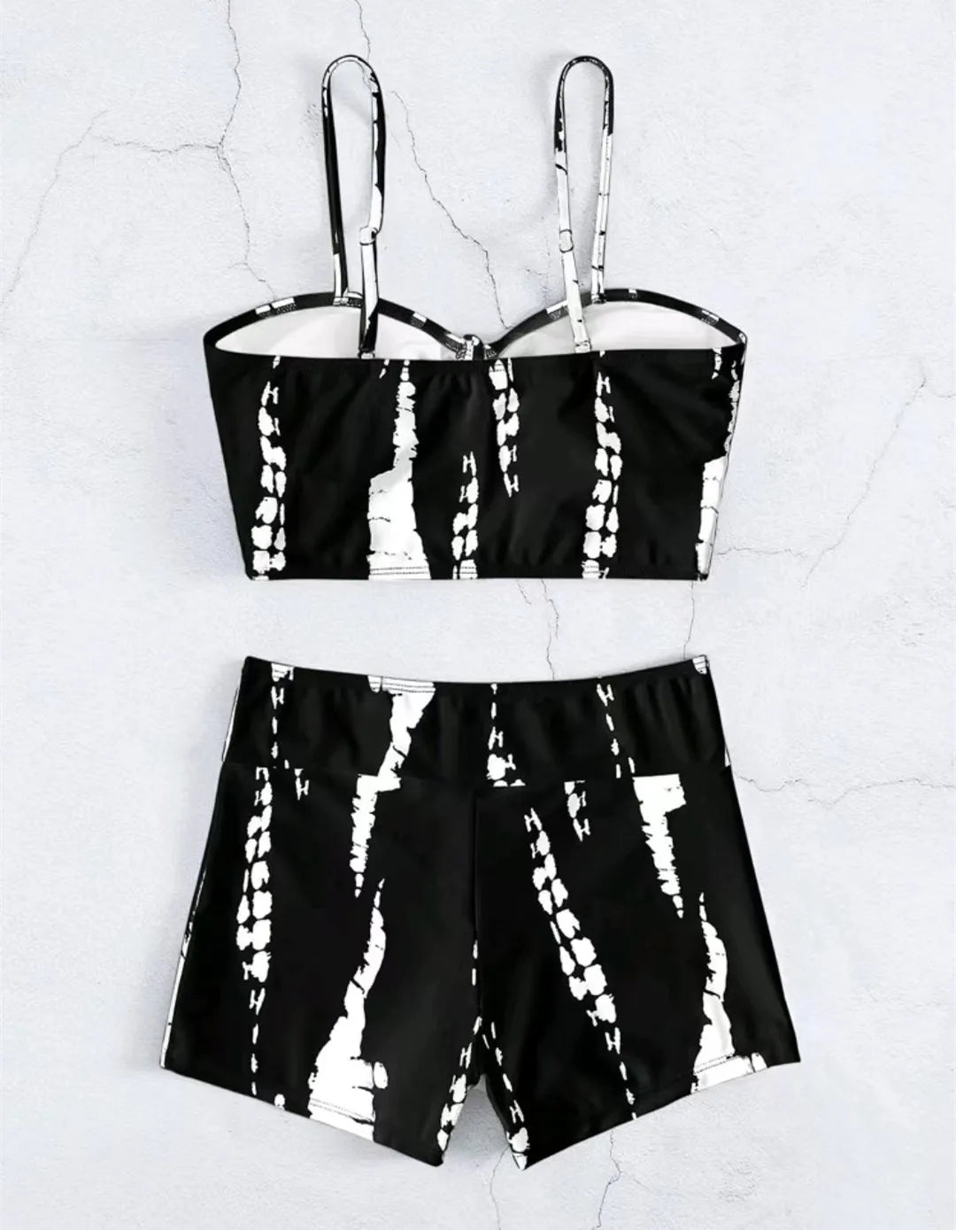 Drawstring Front Shorts Bikinis 2026 High Waist Swimsuit Women Swimwear Female Bathers Bathing Swimming Swim Suit Beachwear