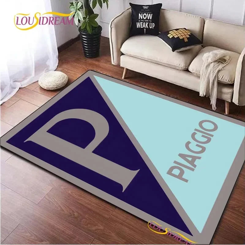 Modern Fashion Piaggios Moto Carpet for Living Room Bedroom Sofa Area Rug decor Kitchen un-slip floor Mat Alfombra birthday gift