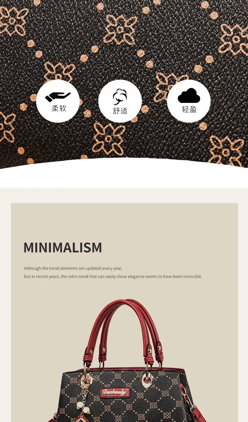 Women bag Handbags Bag for 2025 women Female luxury designer shoulder bags Large capacity fashion crossbody bag