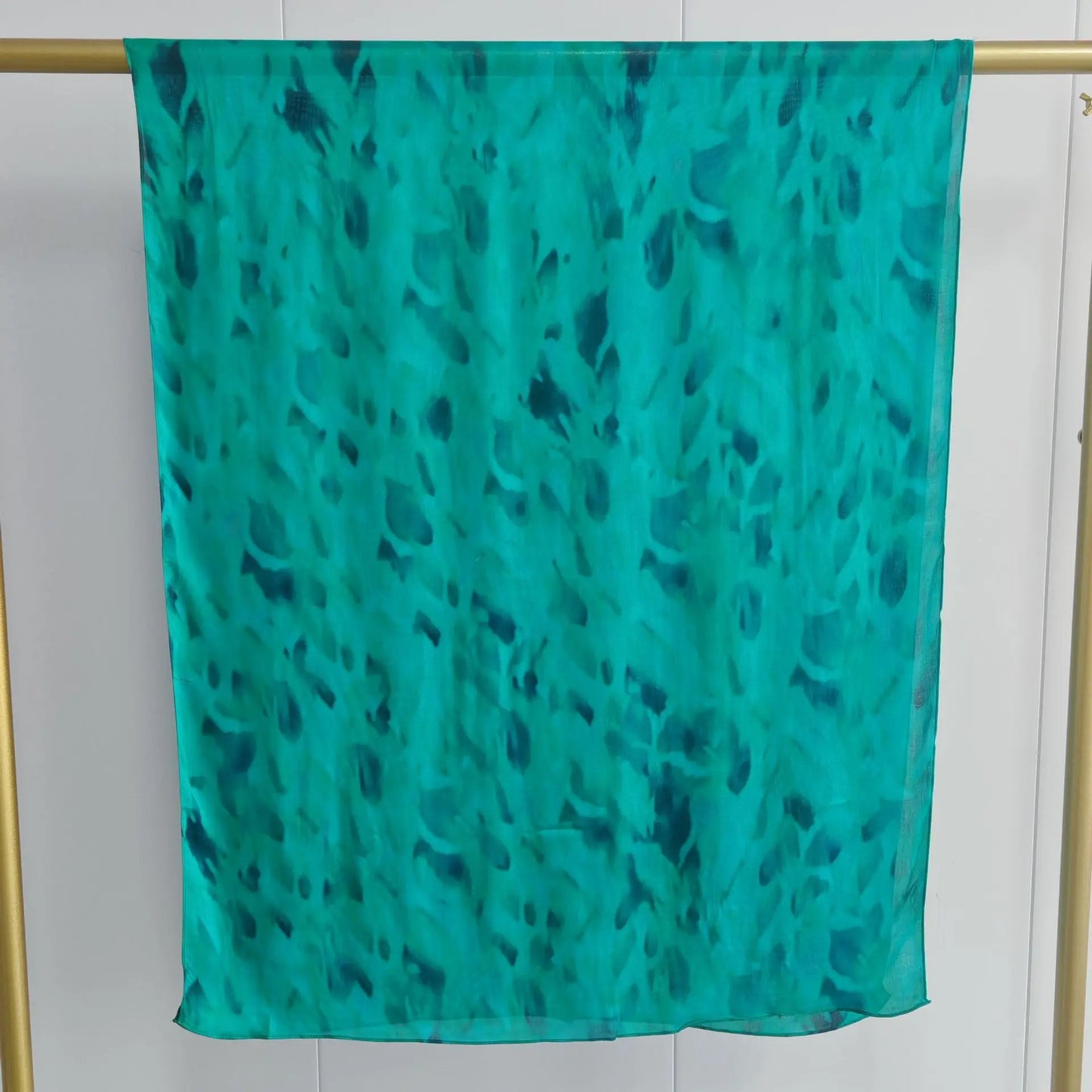 New Double-sided Print Modal Hijab Scarf Watercolor Leopard Prairie Hide Print Hijabs for Women Muslim Fashion Turbans for Women
