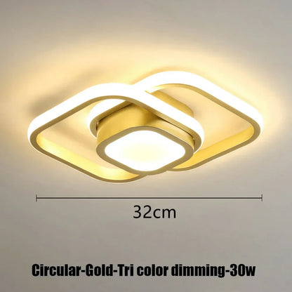 LED Strip Aisle Ceiling Lights Modern Minimalist Living Room Lamps For Balcony Entrance Staircase Home Decor corridor lamp
