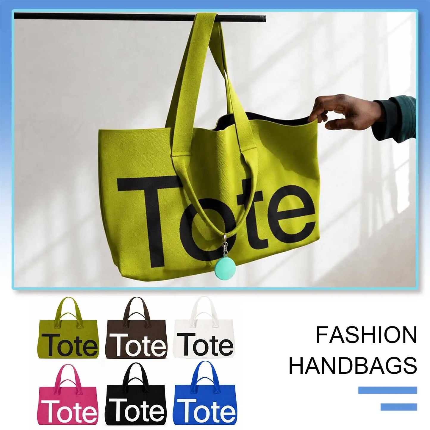 Women Letter Print Hobo Bag Large Capacity Shoulder Bag Underarm Bags for Daily Office Work Outing Social Occasions