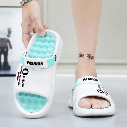 Men Sandals New Summer EVA Soft-soled Platform Slides Slippers Indoor Outdoor Walking Beach Shoes Flip Flops Mens Shoes