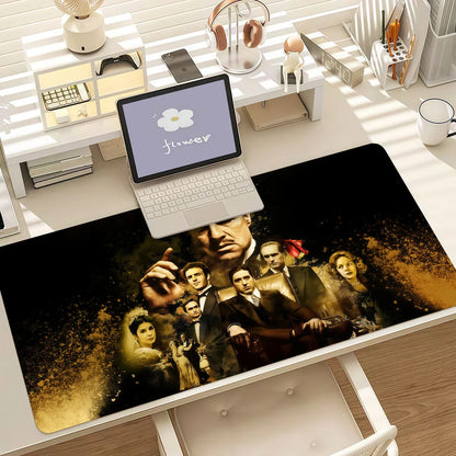 Movie The G-godfather Mouse Pad Anti Slip Rubber Edge Locked Thickened Laptop Gaming Desk Mat