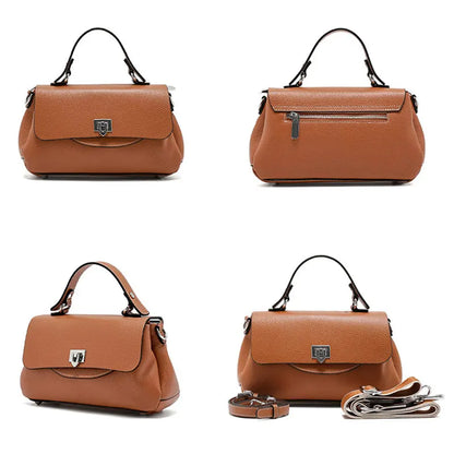 Genuine Leather Women's Bag Luxury Designer Crossbody Bags High Quality Cowhide Women Shoulder Bag Female Handbags M8863
