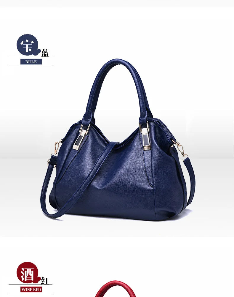 2026 Fashion Soft Leather Luxury Designer Handbag Large Capacity Women's Bag Women's One Shoulder Crossbody Bag Bolsas De Mujer
