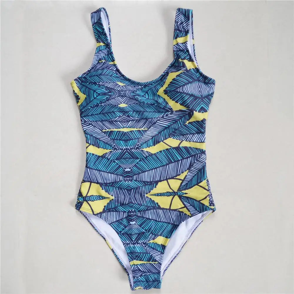 S - 6XL Sexy Female Plus Size Large Size One Piece Swimsuit Backless Monokini Swimwear Women Bather Bathing Suit Swim V128C