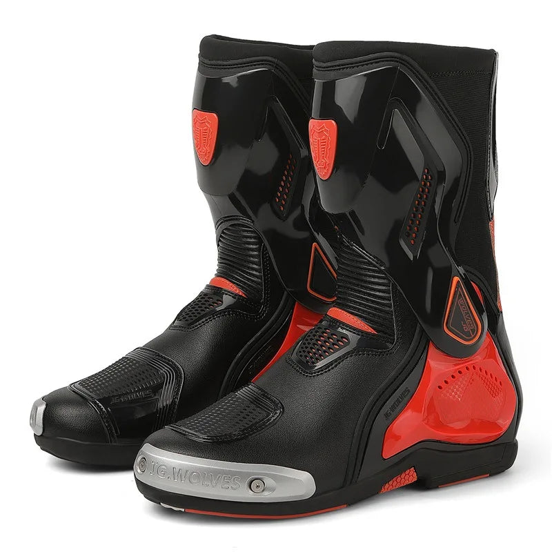 Motorcycle riding waterproof non-slip falling locomotive boots shoes universal  breathable knight  lightweight motorcycle boots