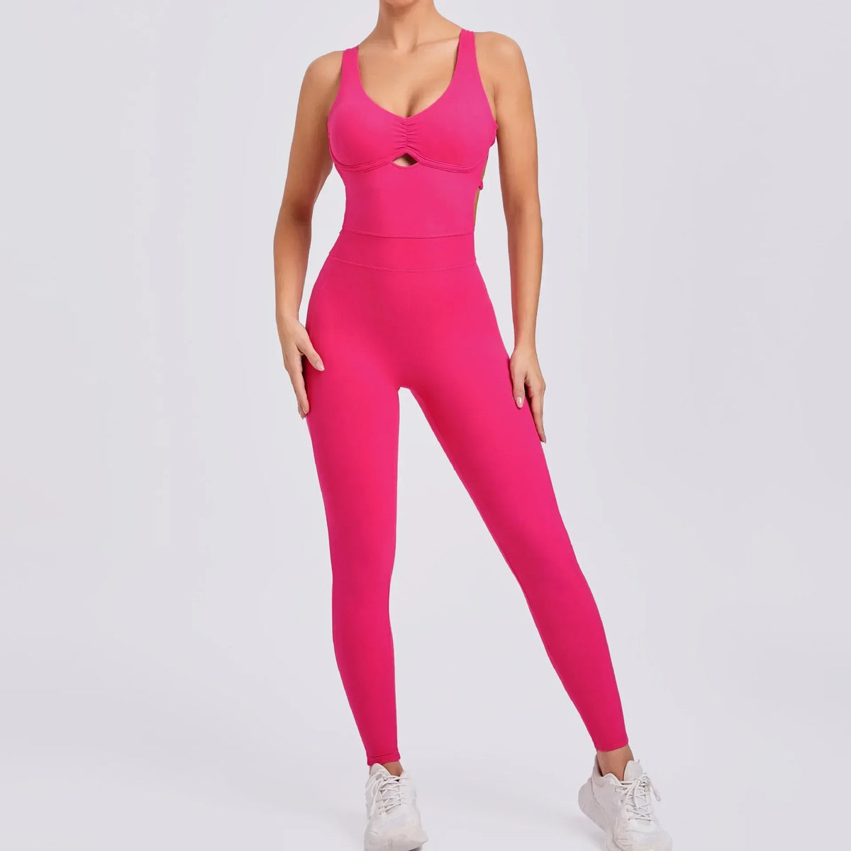 New Long Jumpsuits One Pieces Bodysuit Sexy Female Clothing Sport Fitness Overalls Sweatsuit Youthful Woman Clothes Black Body