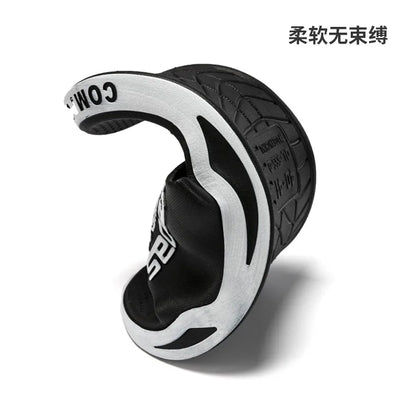 Men's Letter Print Slide Sandals Color Block Thick Sole Sport Slippers 2026