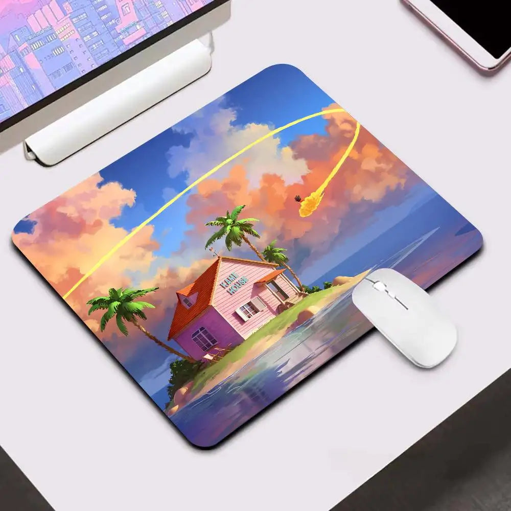 1pc Anime Dragon Ball Goku Small Mouse Pad Gaming Laptop Mousepad Gamer Carpet Keyboard Mat Desk Protector